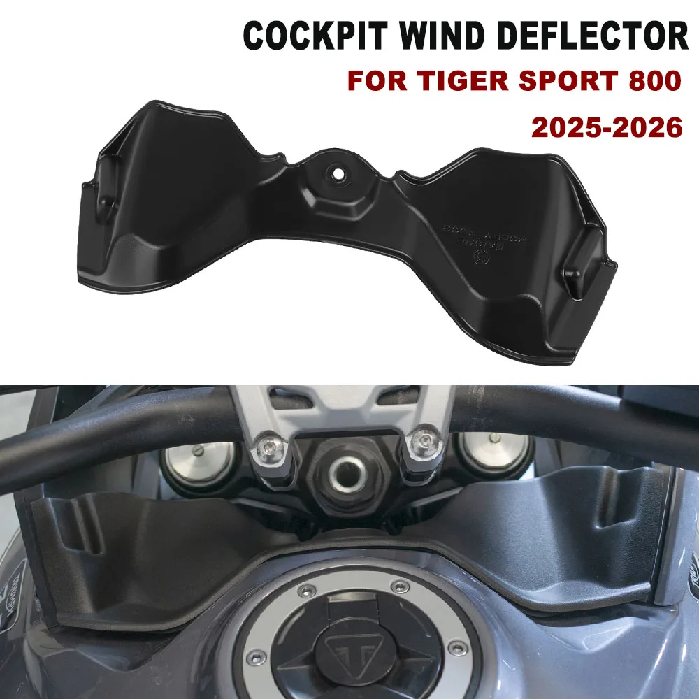Motorcycle Wind Deflector For Tiger Sport 800 2025-2026 Cockpit Front Fork Fairing Cover Aerodynamic Updraft Wind Deflector Spor
