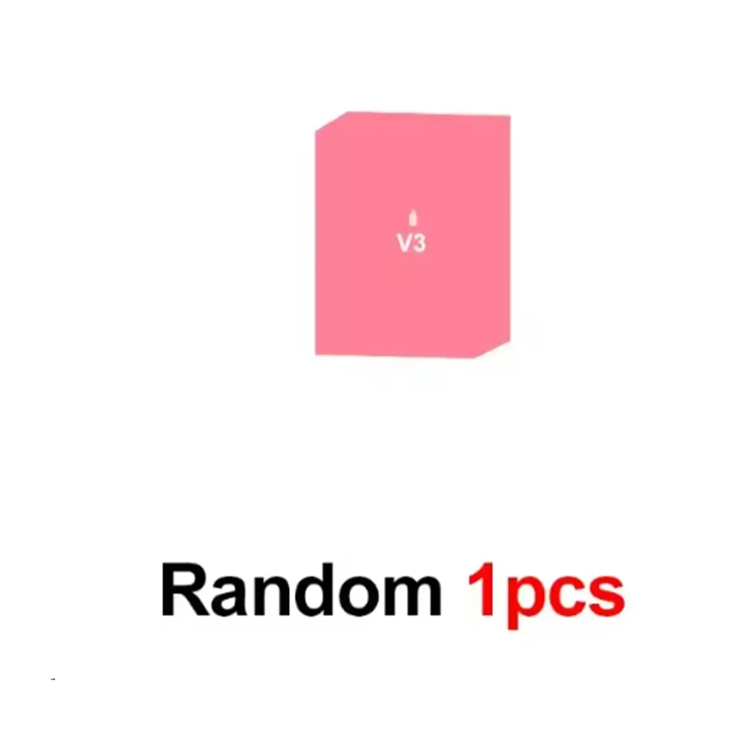 @@@ V3 الوحش نبضات القلب معكرون المينا صندوق أعمى بولي كلوريد الفينيل تمثال حقيبة الملحقات قلادة Kawaii دمية مهرجان لعبة الهدايا