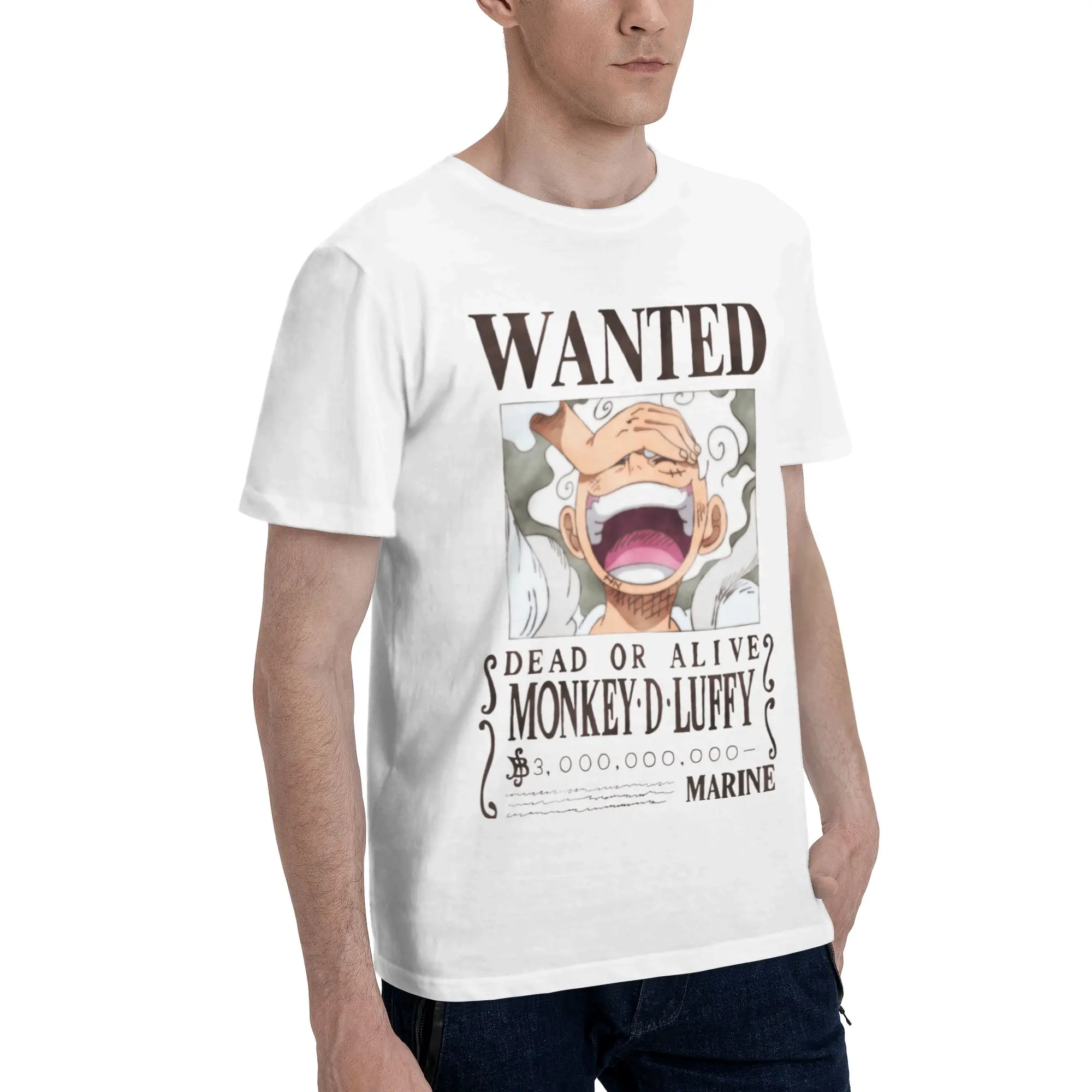 Monkey D Luffy Men's T Shirts One Piece Awesome Tee Shirt Short Sleeve O Neck 100% Cotton New Arrival Tops T-Shirt