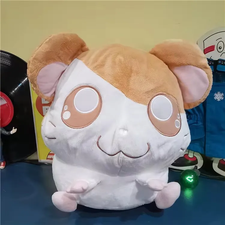 New Cute Japan Anime Hamtaro Hamutarou Hamster Big Plush Plushes Pillow Stuffed Animals Cushion Toy Doll 32cm Kids Gifts