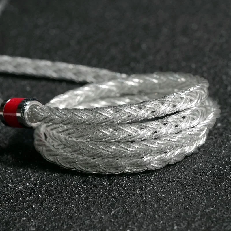XINHS XH016 6-core monocrystalline copper silver plated palladium HIFI headphone upgrade cable 0.78 2PIN/IE900/MMCX