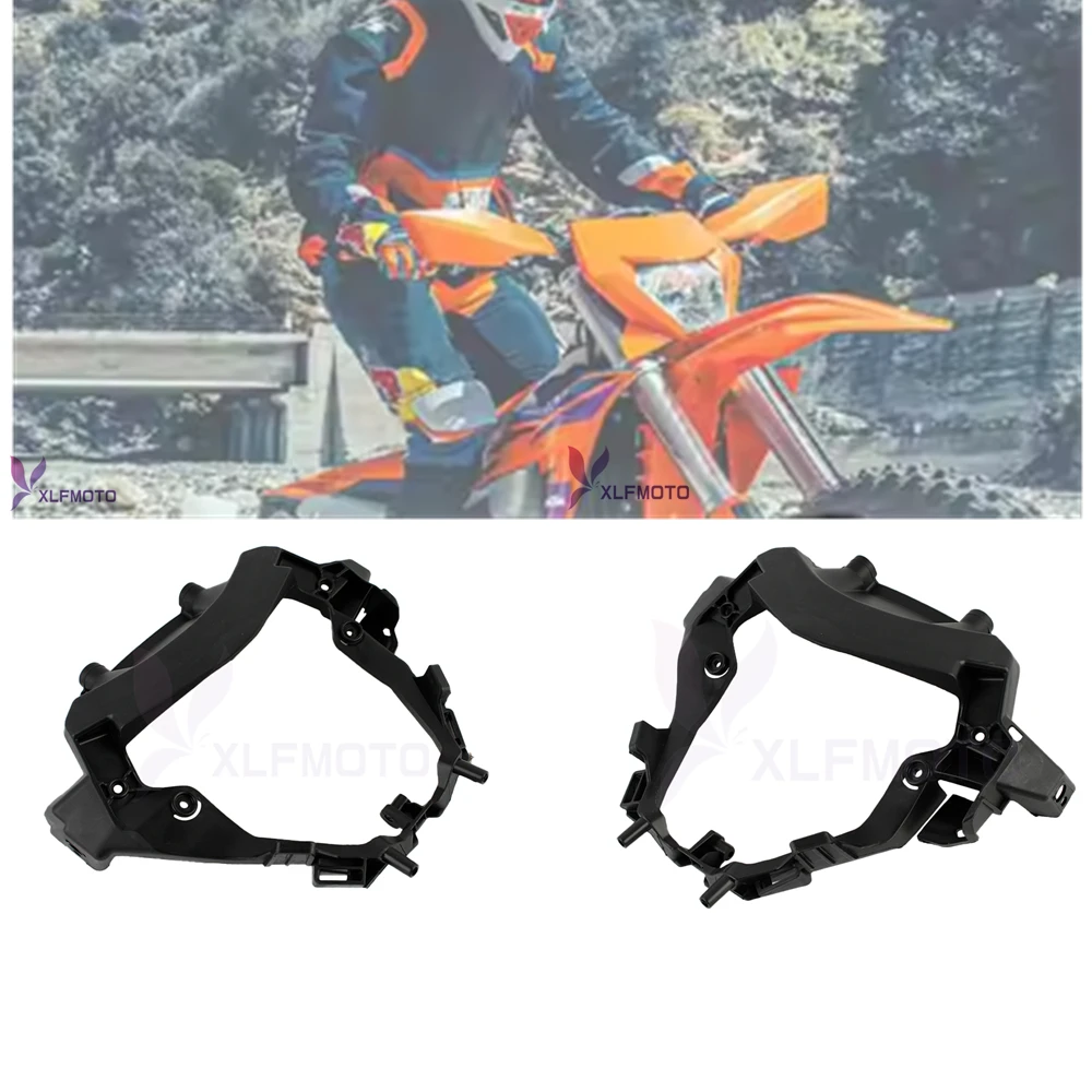 

Motorcycle part Front Upper Fairing Cowling Headlight Stay Bracket Holder Head Lamp Cover Fit For KTM EXC-F 300 2024