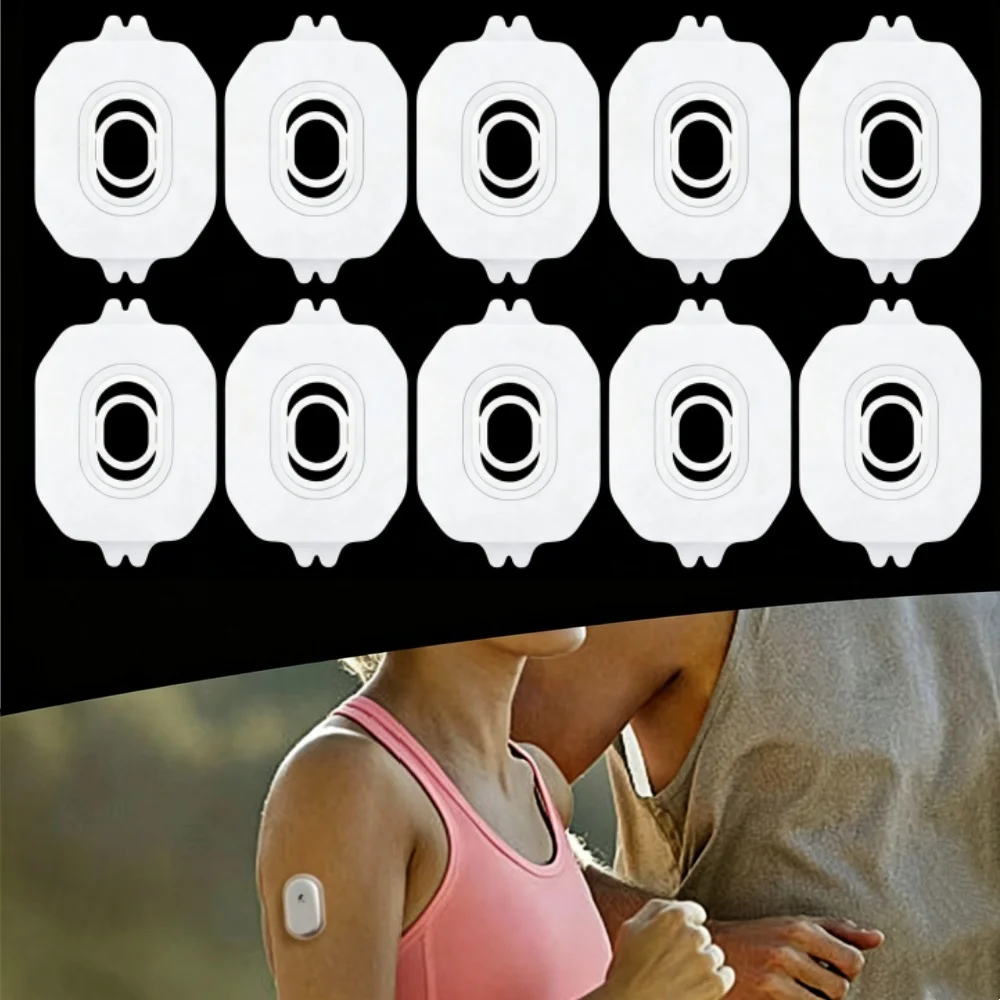 5/10pcs Fixed Waterproof Sensor Sticker for Sibionic GS1 Reinforced Adhesive Tape for Dynamic Blood Glucose Sensor Cover Patches