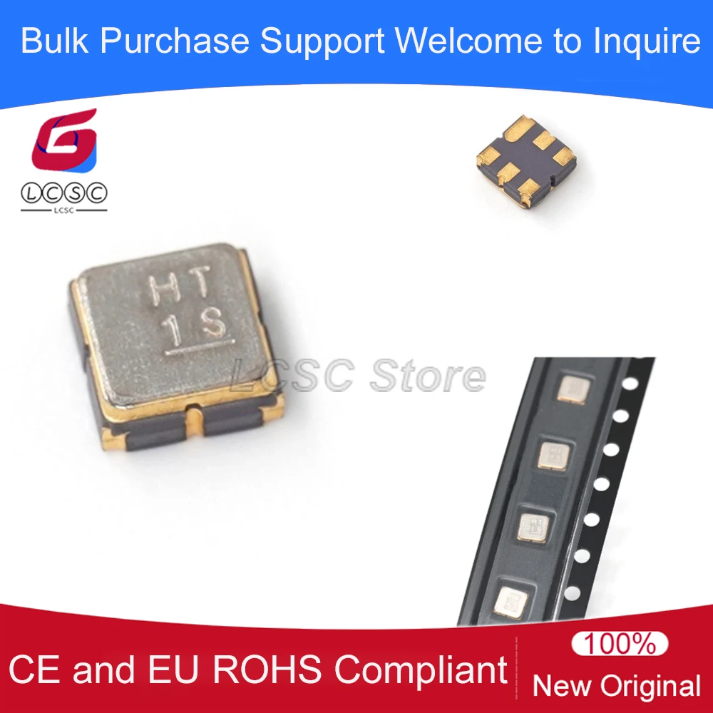 10pieces/Pack TA0281A SAW Filter 915MHz SMD 6-Pin 3*3mm 915M for Communication Frequency Devices Part Code Marking HT