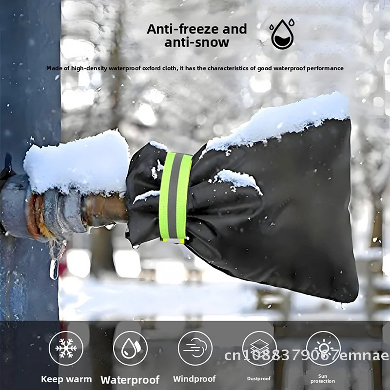 

[ZYAS][C3]Insulated Faucet Anti-Freeze Cover Outdoor Pipe Protection Sleeve For Winter Freeze Prevention & Dustproof Warmth