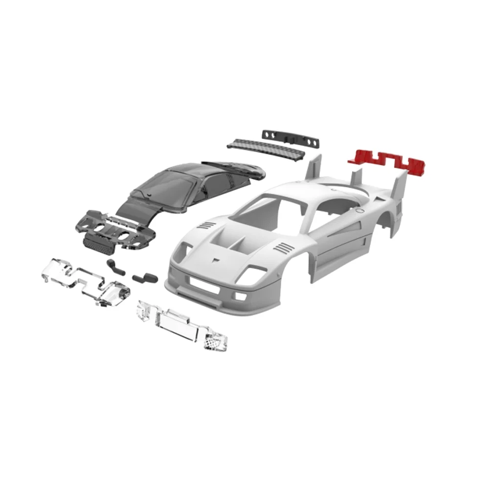 New Hot LDARC 1:64 S100 Professional RC Drift Mosquito Car Rear-Wheel Drive Full-Scale Accessories