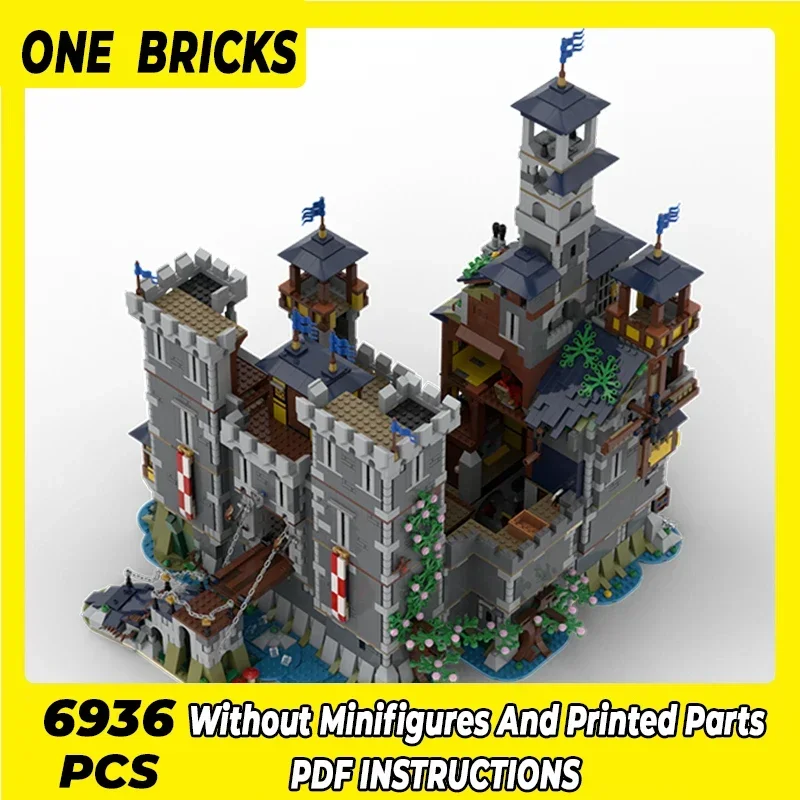 Moc Building Bricks Military Castle Model Black Falcon Trebuchet Technology Modular Blocks Gift Christmas Toys DIY Sets Assembly