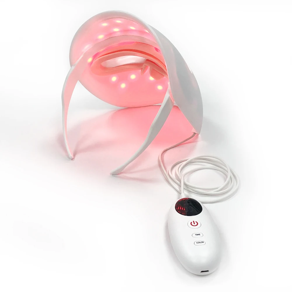 Wireless Led Lights Therapy Facial Mask Beauty Salon Acne Treatment Led Facial Therapy Machine Led Beauty Mask