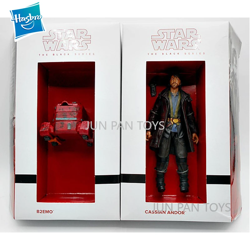 Hasbro Star Wars The Black Series Cassian Andor and B2EMO Classic Movies Action Figure Collectible Figurines Model Children Toys