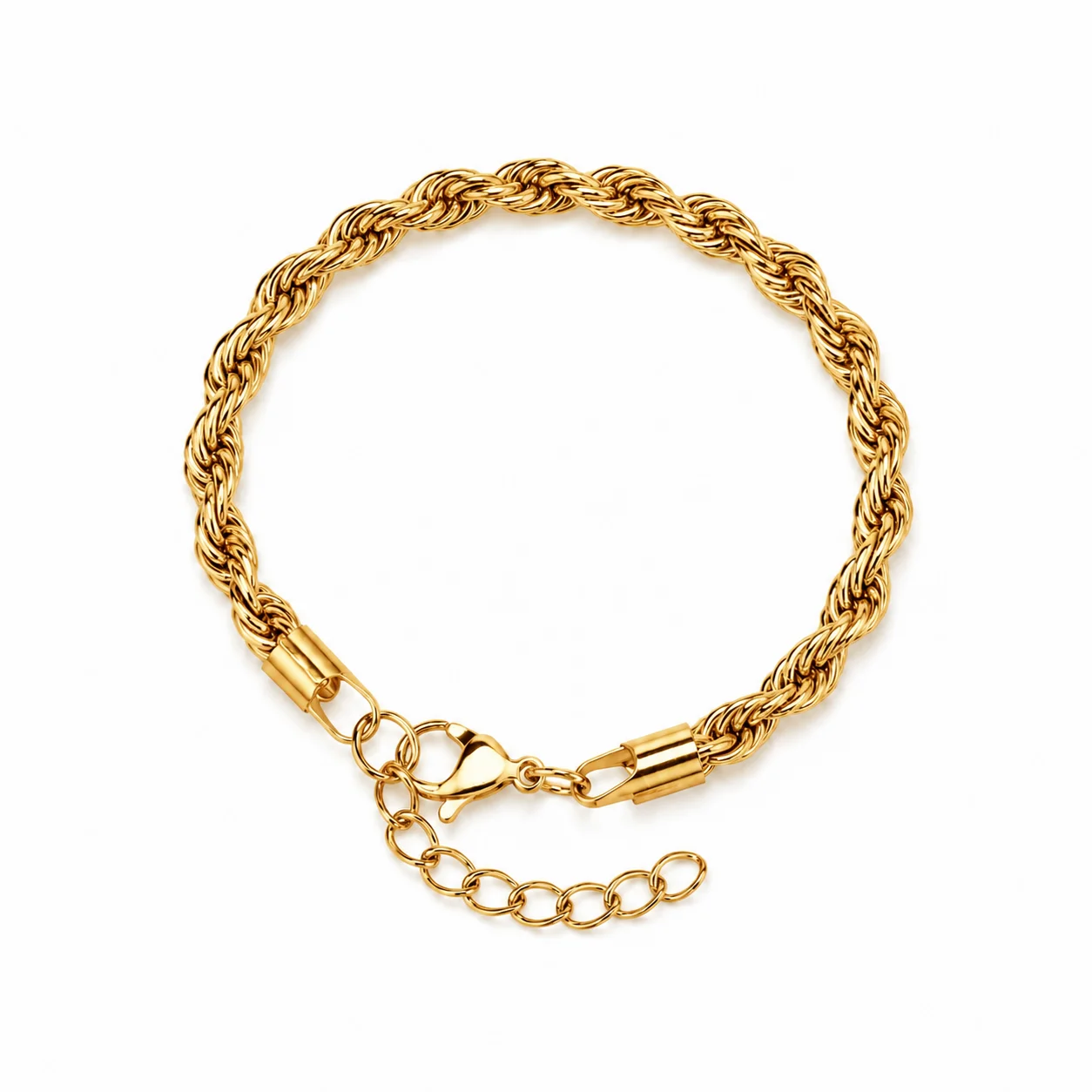 Thin Twist Cable Bracelet Stainless Steel Chains for Man Minimalist Chain Bracelets For Gift for Party Wholesale Chains Jewelry