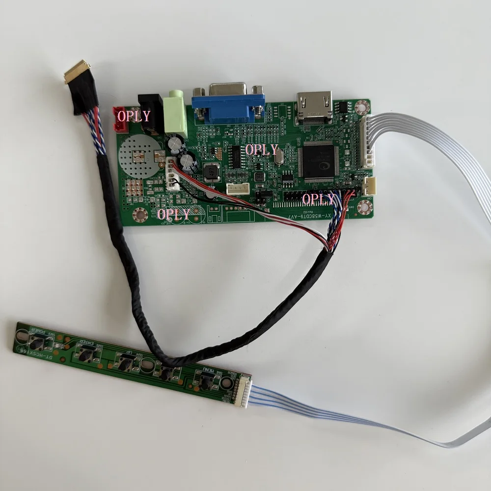 

HDMI-Compatible VGA Driver board kit for N140BGE N140BGE-L12 N140BGE-L22 N140BGE-L23 N140BGE-L42 1366X768 40pin LED panel screen
