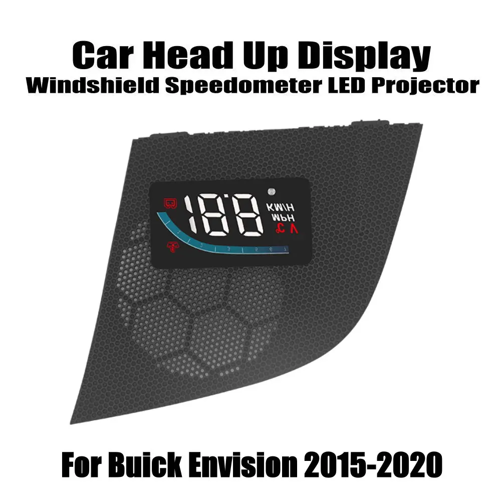 

For Buick Envision 2015-2020 Car HUD Head Up Display Auto Alarm Electronic Accessories Windshield Speedometer LED Projector