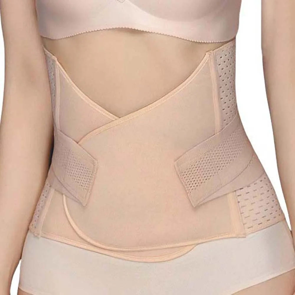 

Thin Postpartum Body Shaper Belt Stickable Tummy Control Waist Trainer Seamless Belly Contracting Slimming Shapewear Lady