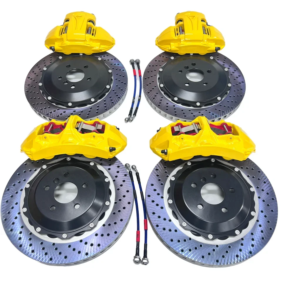 

Ready To Ship GT6 Caliper Brake Kit 6 Pot with 355-405mm 18 Inch Rotor Set for X5 G05 Dodge Durango Ford Explorer Focus Mk4