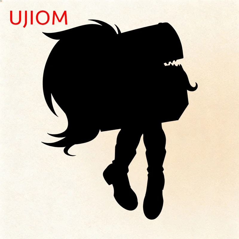UJIOM Furry Loona Not Safe For Work Wall Sticker Occlusion Scratch Adhesive Military Decal Switch Wall Decor Accessories
