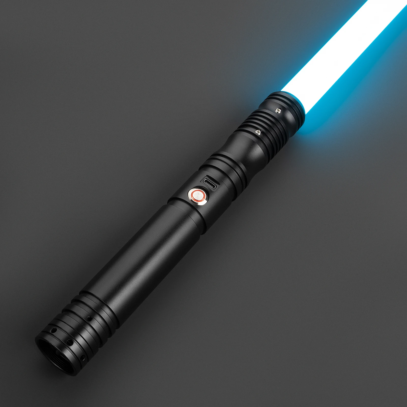 LGT Saberstudio Metal Hilt Heavy Dueling Blade Lightsaber With16 Sound Fonts RGBX Sensitive Smooth Swing Infinite Color Changing