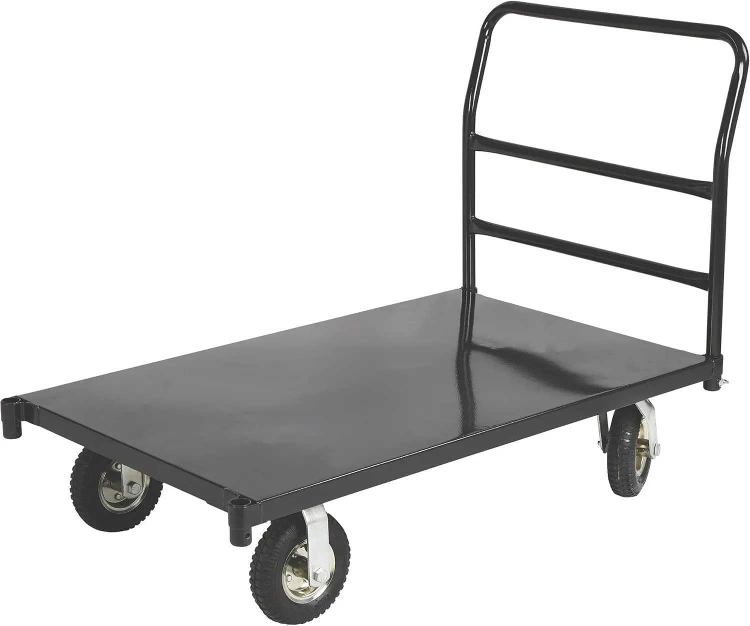 Metal Platform Cart - 1000-Lb. Capacity, 48In.L X 24In.W, 8In. Casters