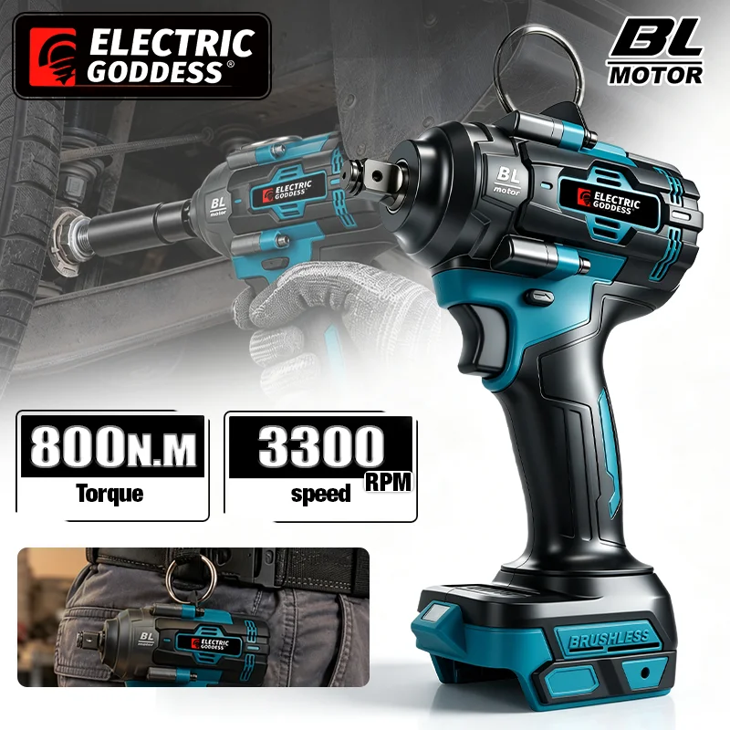 llave-de-impacto-electrica-sin-escobillas-electric-goddess-800nm-inalambrica-para-reparacion-de-automoviles-y-camiones-compatible-con-bateria-makita-de-18v