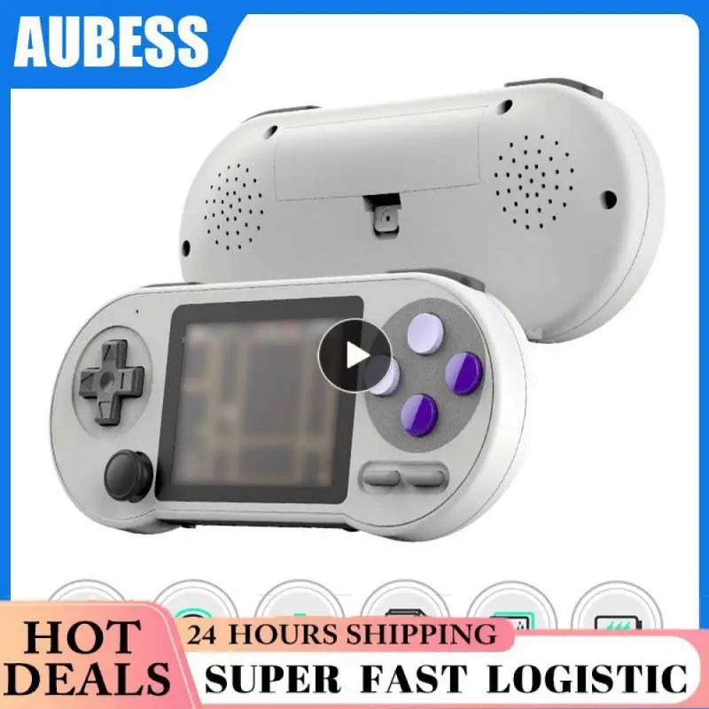 

Portable Video Game Console 3 inch IPS Screen Handheld Game Console Built-in 10000+ Games Retro TV Game Player AV Output