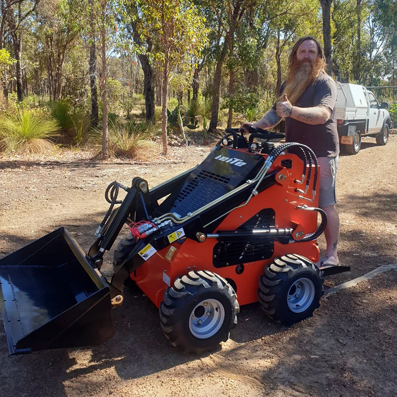 EPA EURO 5 Mini Skid Steer Small Construction machine Good quality skid steer loader for sale loader with price