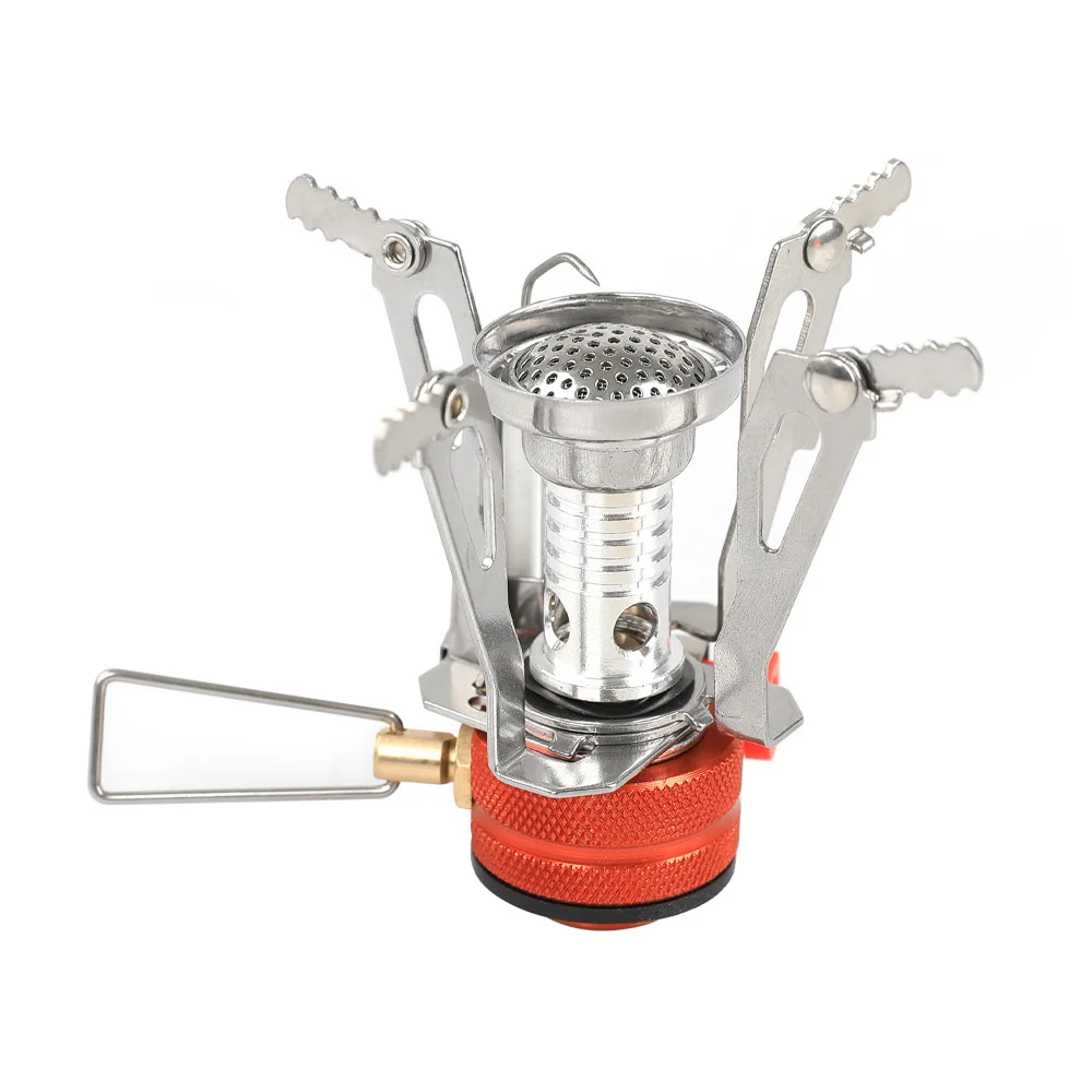 

Camping Stove Ultralight Mini All-in-one Gas Heater Foldable Outdoor Cookware Perfect for Picnics Cooking Hiking Backpacking