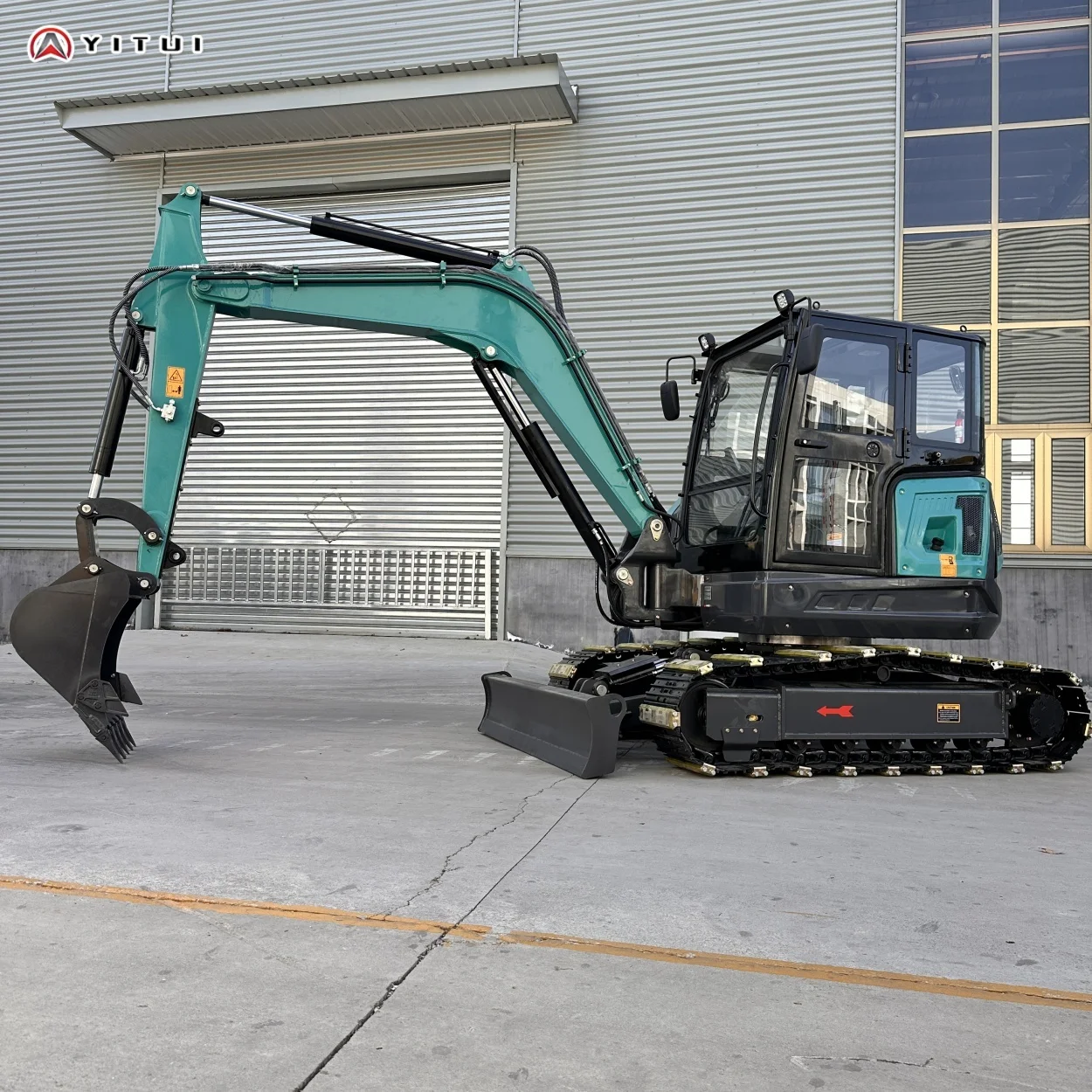 High Work Efficiency Ce Epa Euro 5 Mini Excavator Customized Multi Functional Cab Quick Delivery 3.5 Ton Mini Excavator