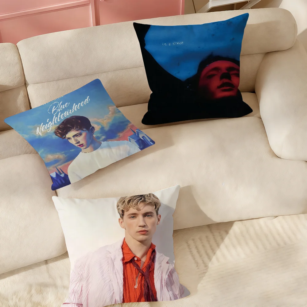 

Наволочка Singer Troye Sivan Blue Neighbourhood, подходит для спален, гостиных, автомобилей, украшения дома