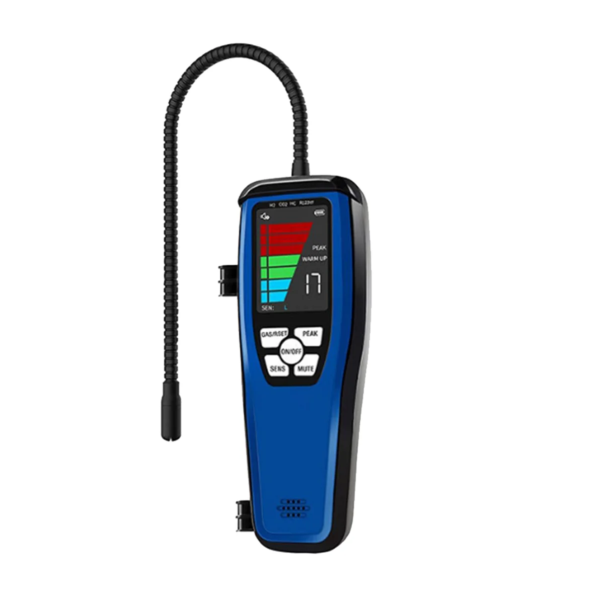 LD600 Freon Leak Detector Combustible Gas Detector Air Conditioning Refrigerant Leak Detector with 16-Inch Probe