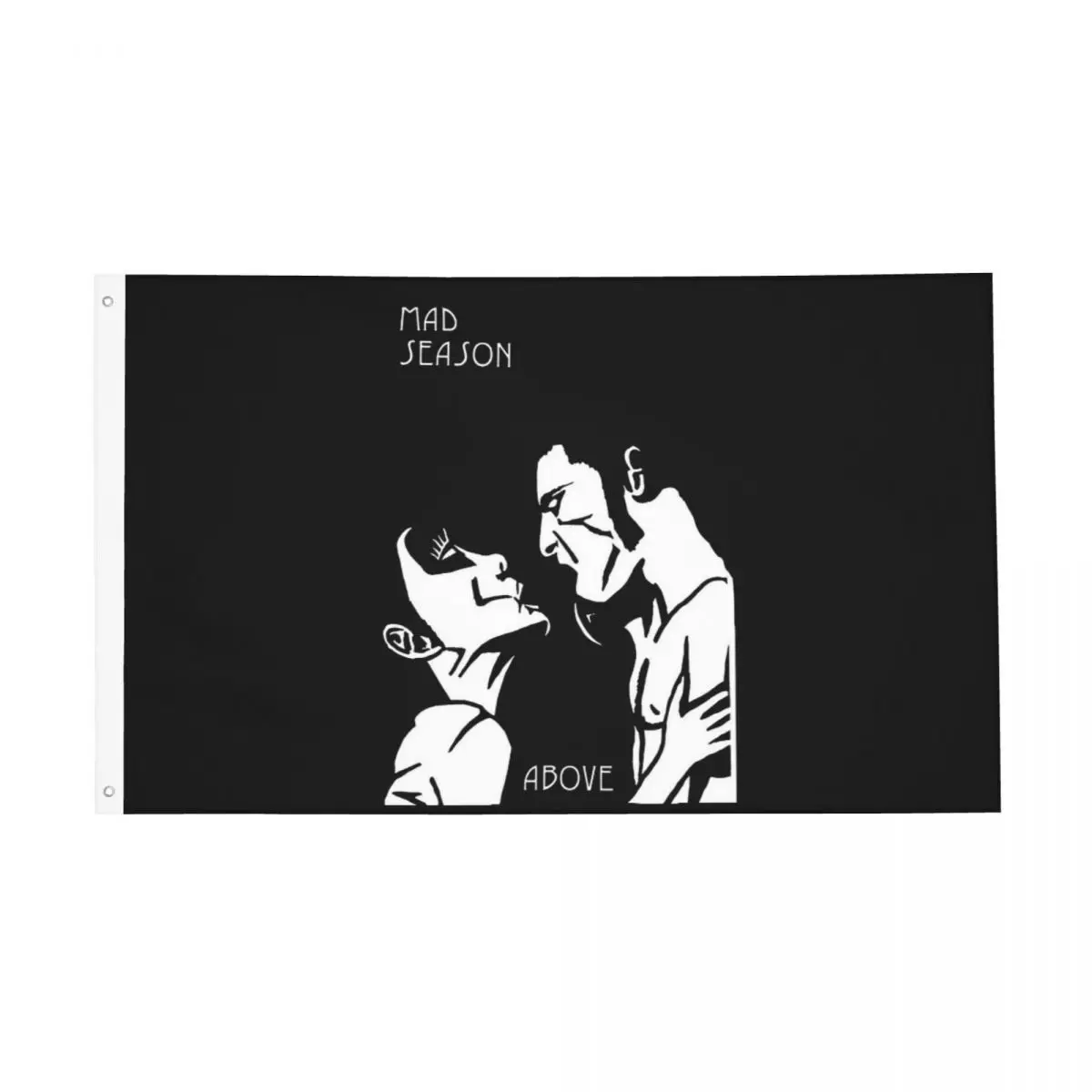 Mad Season Above Rock Band Flag Double Sided Outdoor Banner Mad Season Polyester Hanging Decoration 3x5 FT