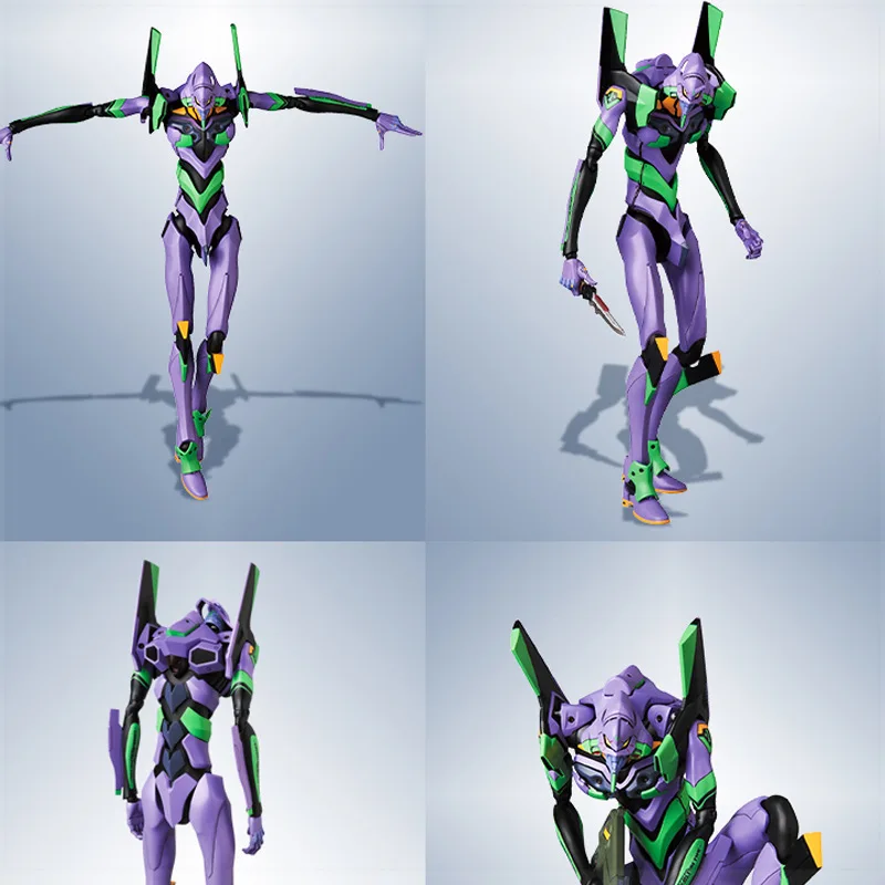 バンダイ 01 合金アクションドールモデル玩具-ゴスペルソルジャーロボットコレクタブルパープルマンティスバージョン可動関節付き