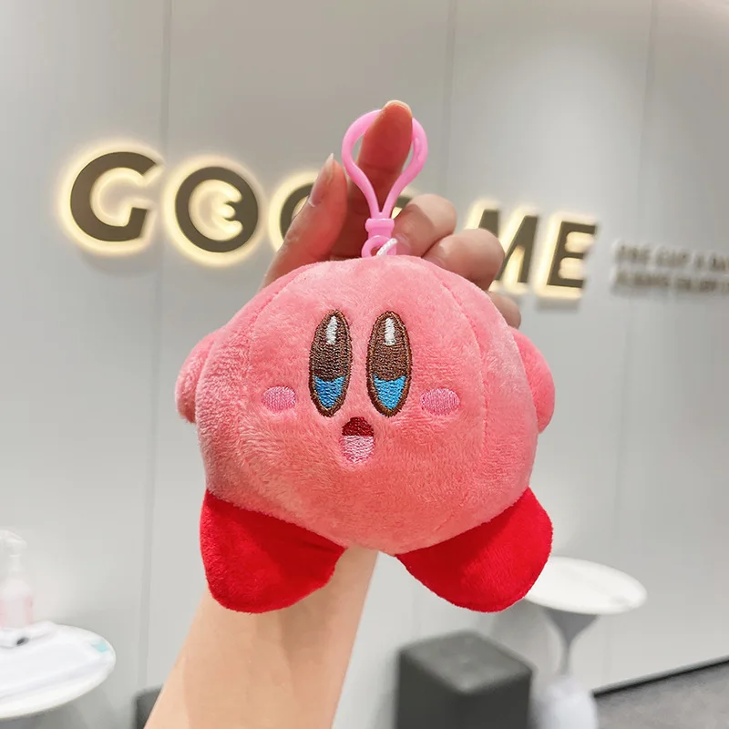 10cm 3 Stil Kawaii Stern Kirby Cartoon Puppe Anhänger Mädchen Herz Spielzeug Tasche Anhänger Schlüssel bund Anime Zubehör Dekoration Ornamente