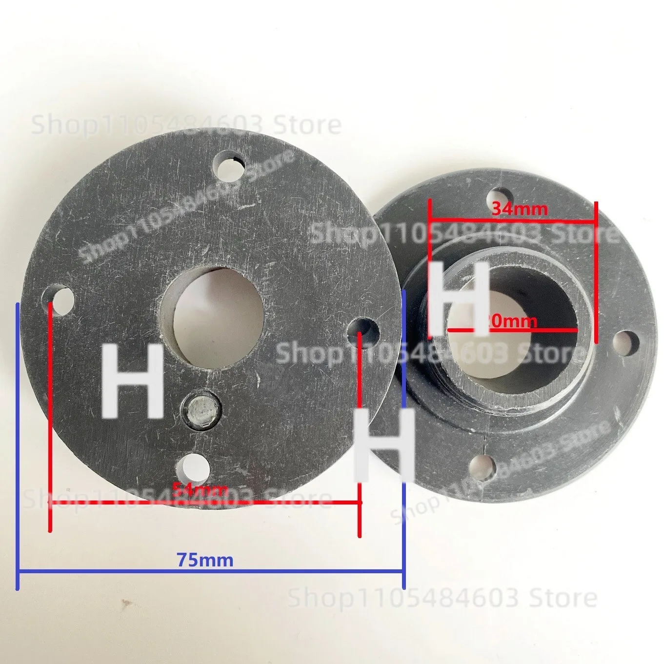 LKGJ 2 Small ABS Horn Driver Adapter Male 1-3/8