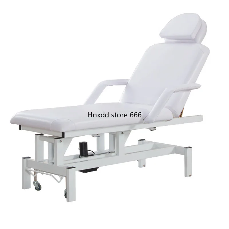 Professional Massage Stretcher Hydrolic Electric Spa Bed Portable Adjustable Base Couch Massages Beautician Folding MRC-016