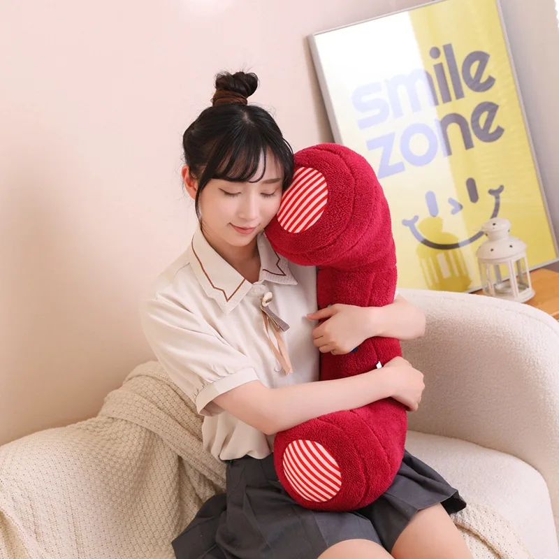 Cute Phone Pillow Plush Toy Short Plush PP Cotton Home Cushion