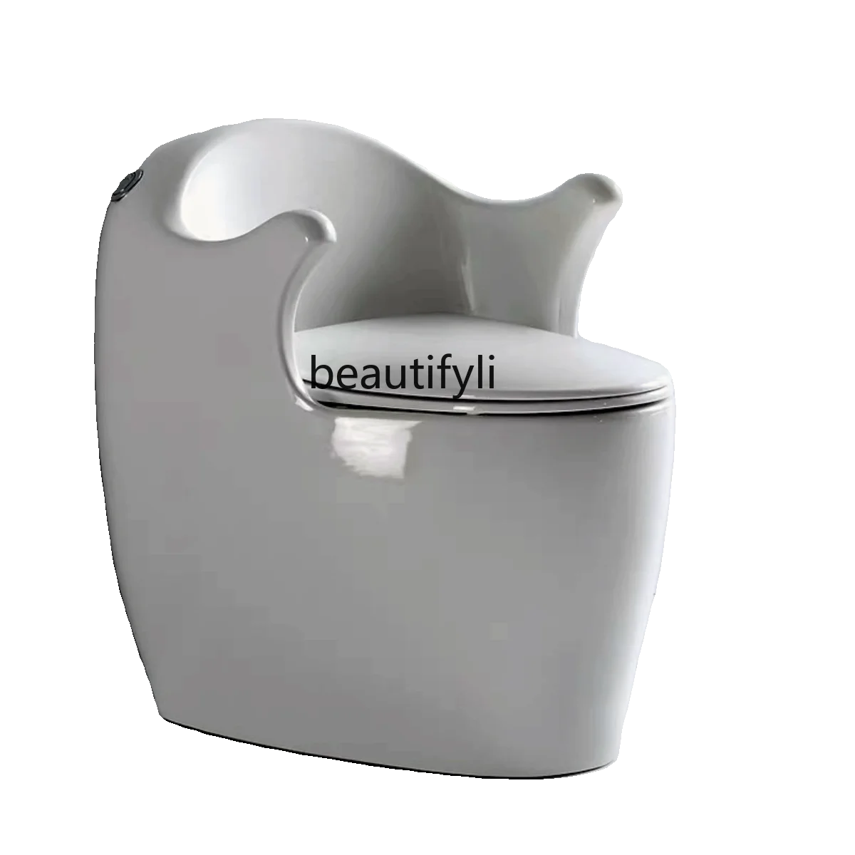 

Auxiliary armrest toilet toilet ceramic toilet integrated molding deodorant siphon type