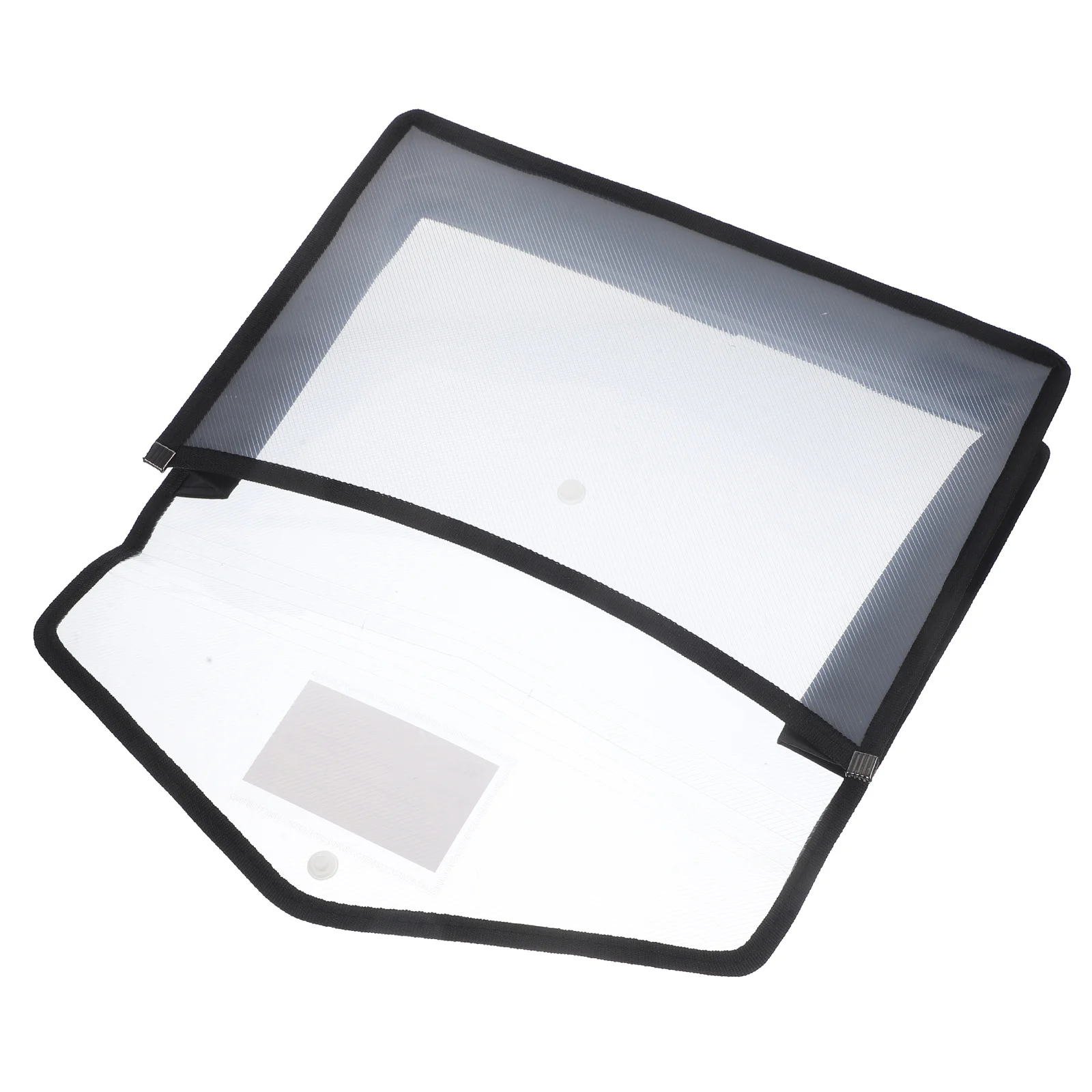 

2Pcs Document File Wallet Large Capacity Document Organizer Bag for Office Business Important Contract Storage Receipt Holder