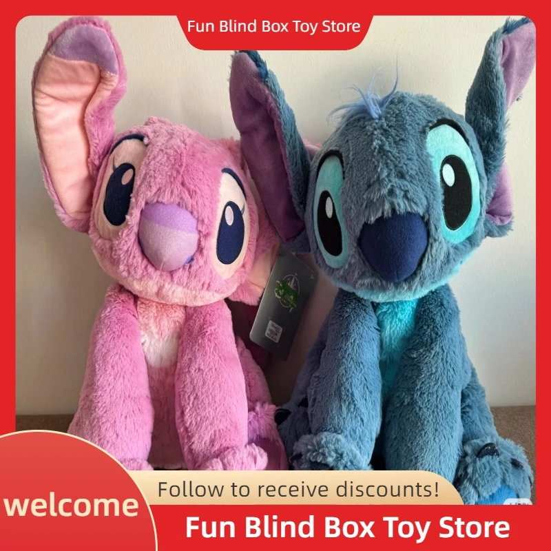 30/45/60/80 سنتيمتر ديزني حجم كبير ليلو و غرزة محشوة ألعاب من نسيج مخملي غرزة دمية لينة Kawaii غرفة ديكور وسادة اللعب فتاة Kawaii هدية