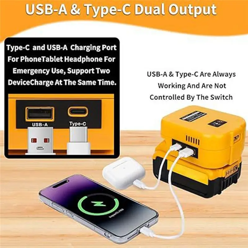 ABUO 18V to 12V 10A Buck Converter for Power Wheel, Car Refrigerator, & Battery, Step Down Voltage Regulator with Protection