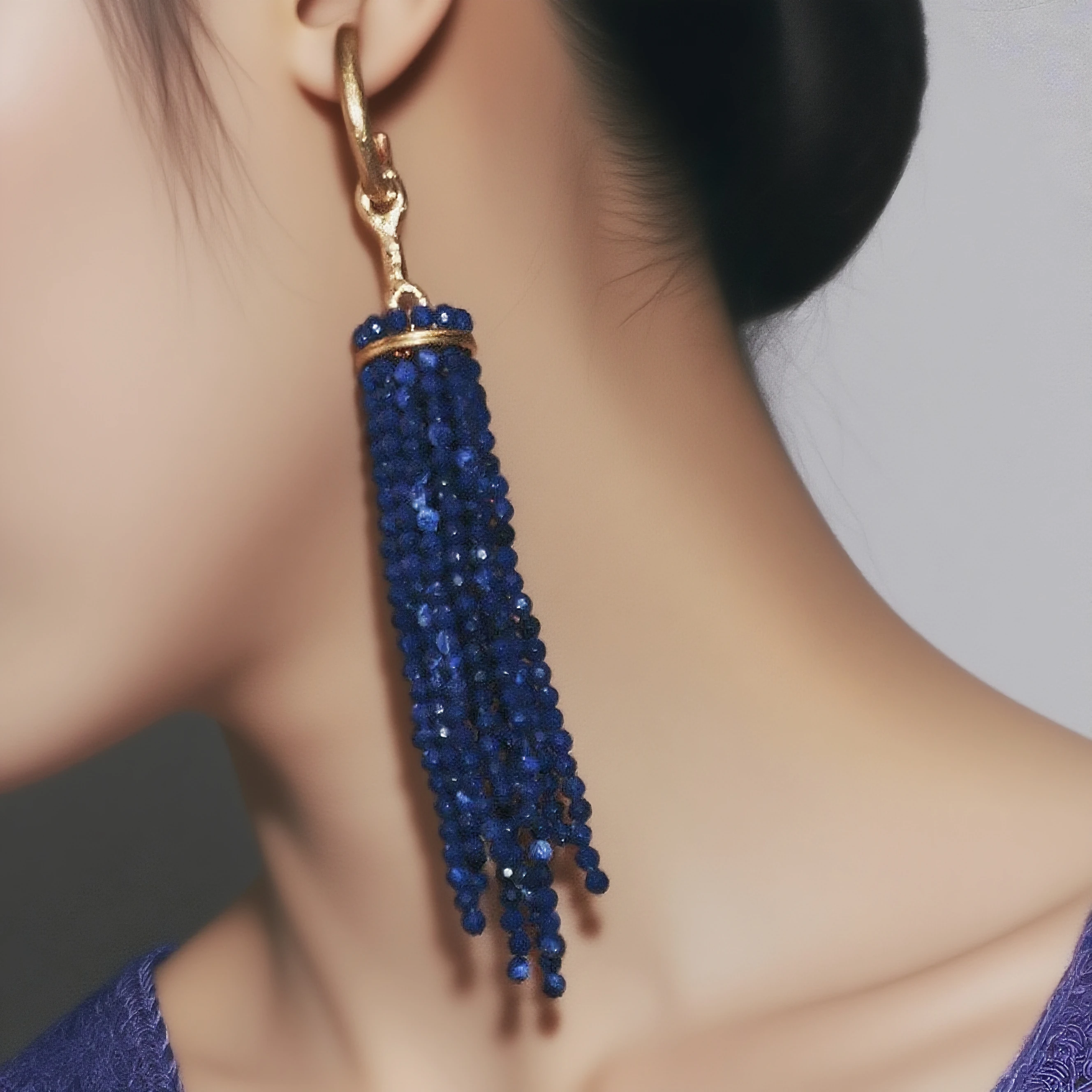 

ZAA Boho Long Tassels Earrings for Women Handmade Seed Beads Drop Earrings Jewelry Gifts
