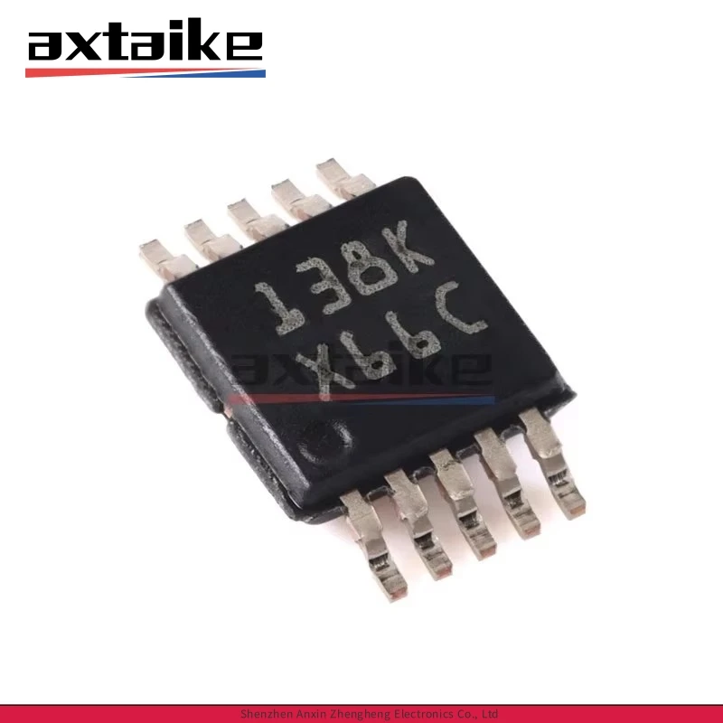 DAC124S085 X66C DAC124S085CIMM DAC124S085CIMM/NOPB VSSOP-10 12Bit Micro Power Quad Digital-to-Analog IC SMD Chip