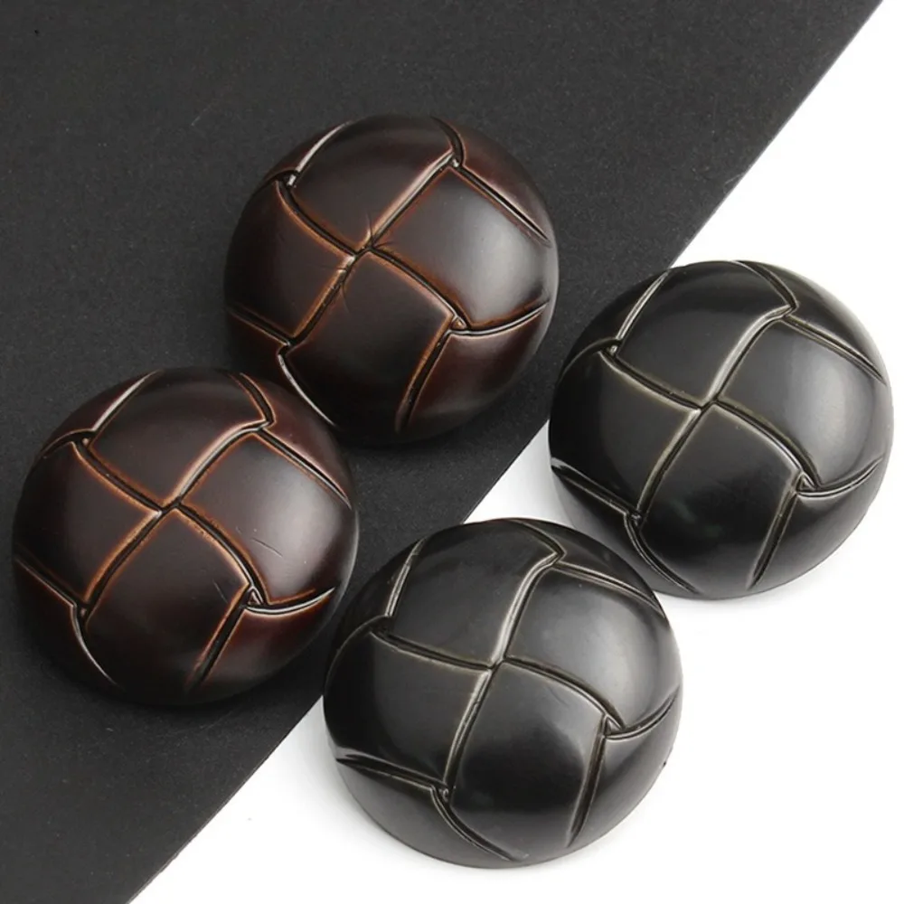 

10PCS Shank Buttons Women Coat LargeRound Button Wool Jacket Suit Botones Decorativos Para Manualidades Sewing Tools Accessoires