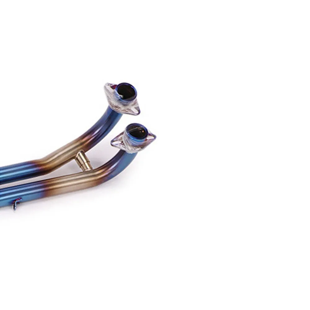 Auspuffanlage Slip-On für Yamaha TMAX 530 500 2008-2016 Komplettes Auspuffrohr 370mm Schalldämpfer Auspuffrohre – Detail 5