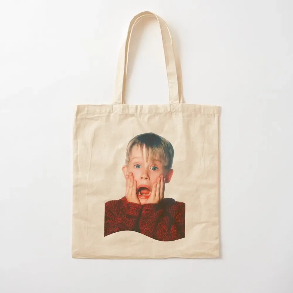 Kevin - Home Alone Tote Bag custom fabric bag large size bags custom canvas bag tote bags cloth bags