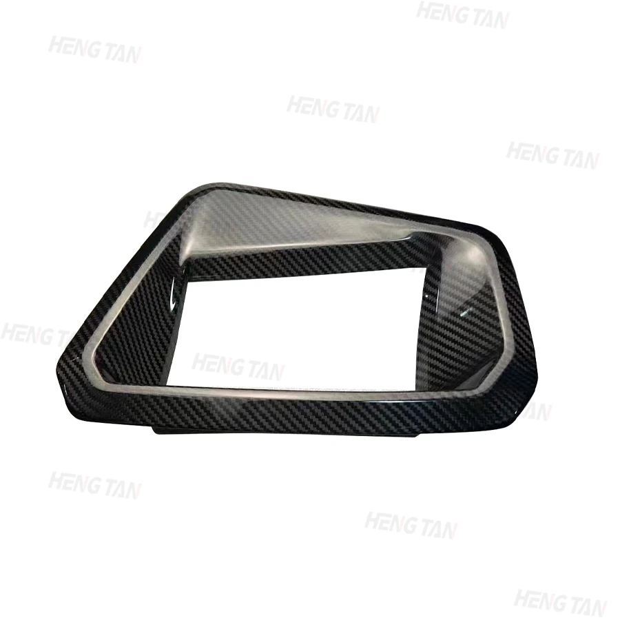 Dry Carbon Fiber Car Head Up Protective Frame For BMW G87 M2 G80 G81 G82 G83 M3 M4 2021-IN Car HUD Protective Cover Bodykit