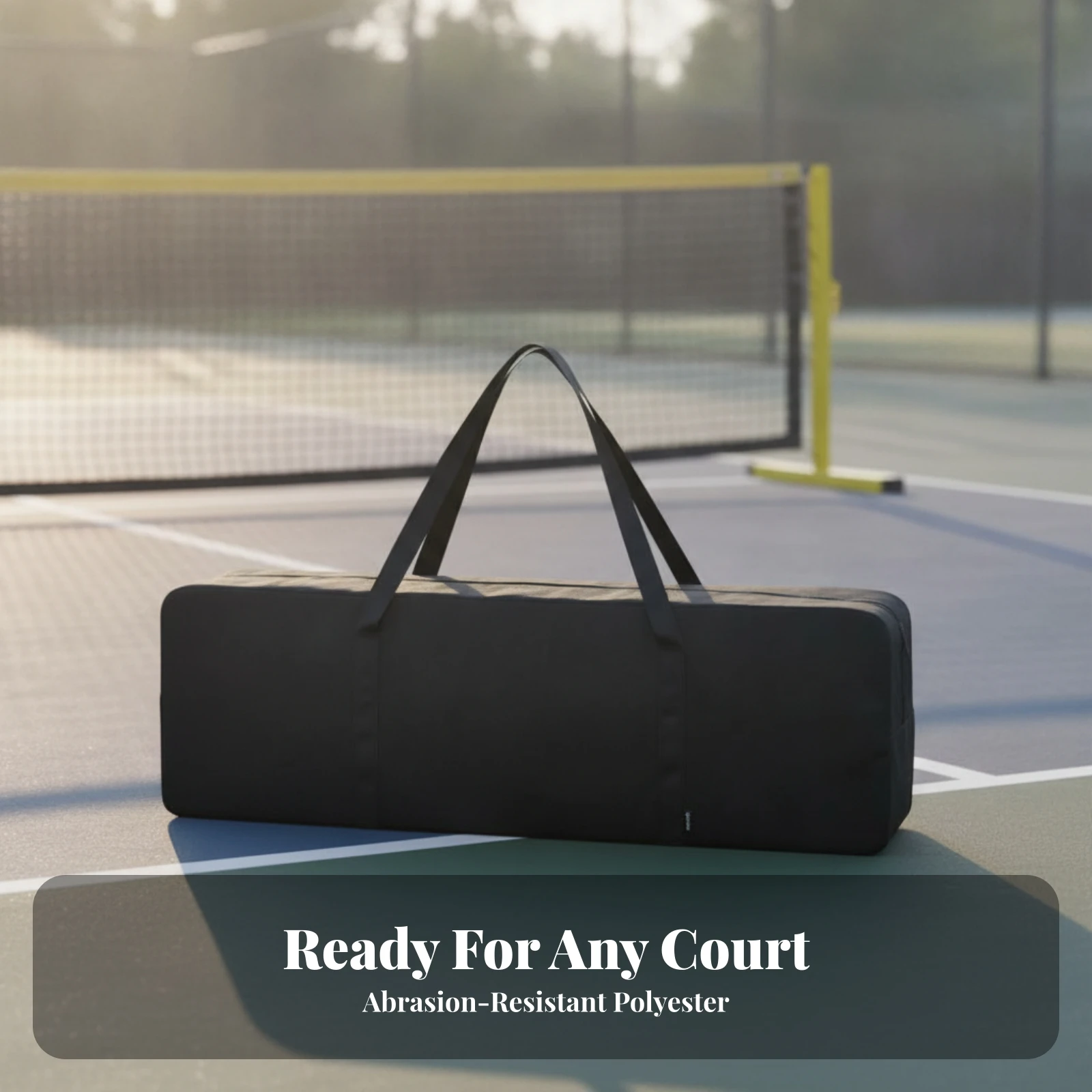 Pickleball Net Carrying Bag Portable Pickleball Net Bag Tear-Resistant Easy Access for Coaches, Park