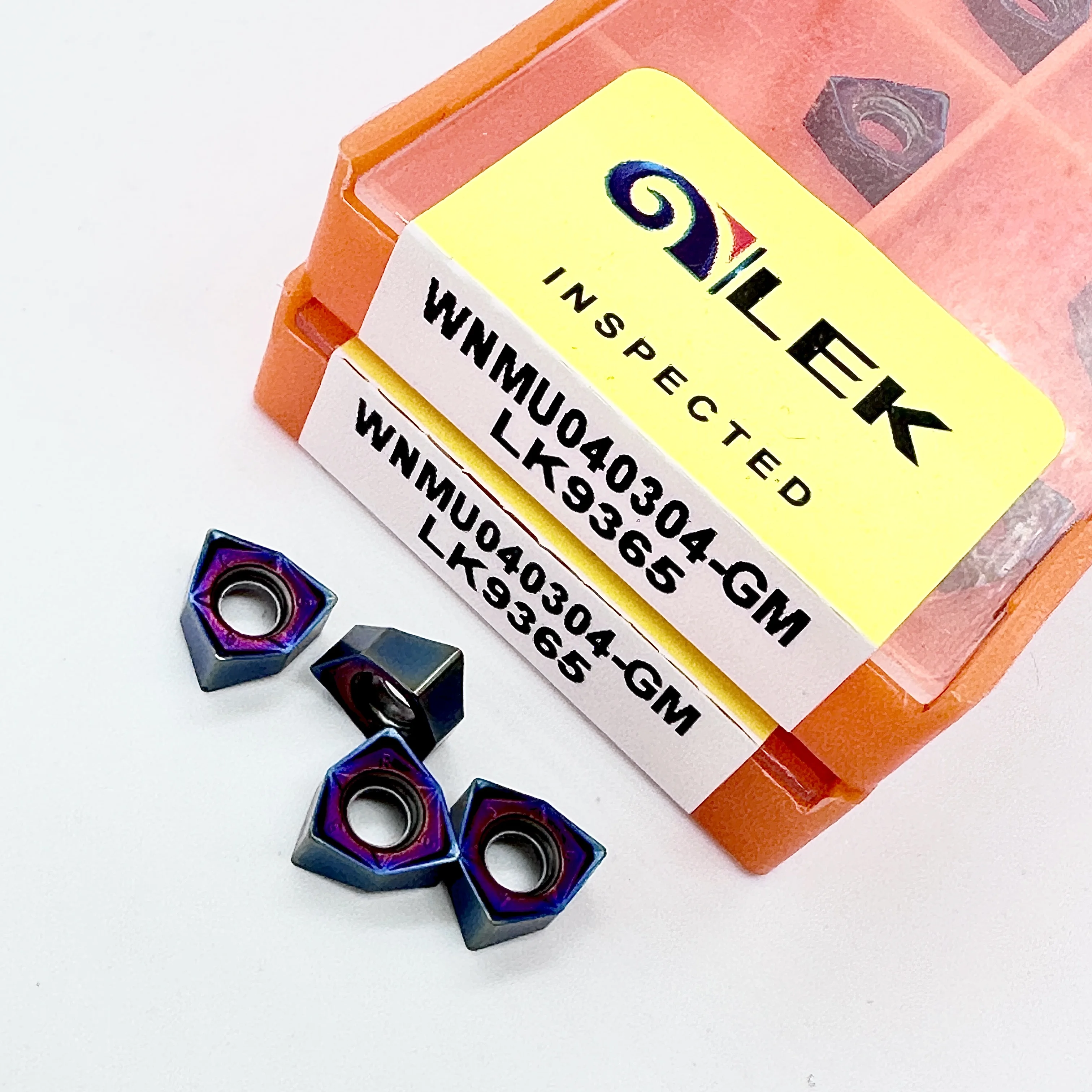 WNMU040304 WNMU060408 WNMU080608-GM LK9365 Double-sided Hexagonal Plane Milling Inserts CNC Cutting Tools Steel Processing
