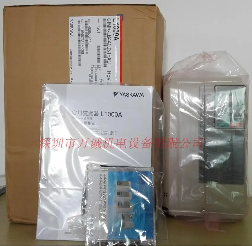 

2025.4 15KW Yaskawa Frequency Converter CIMR-LB4A0031FAC FAA L7B4015 Brand New Original
