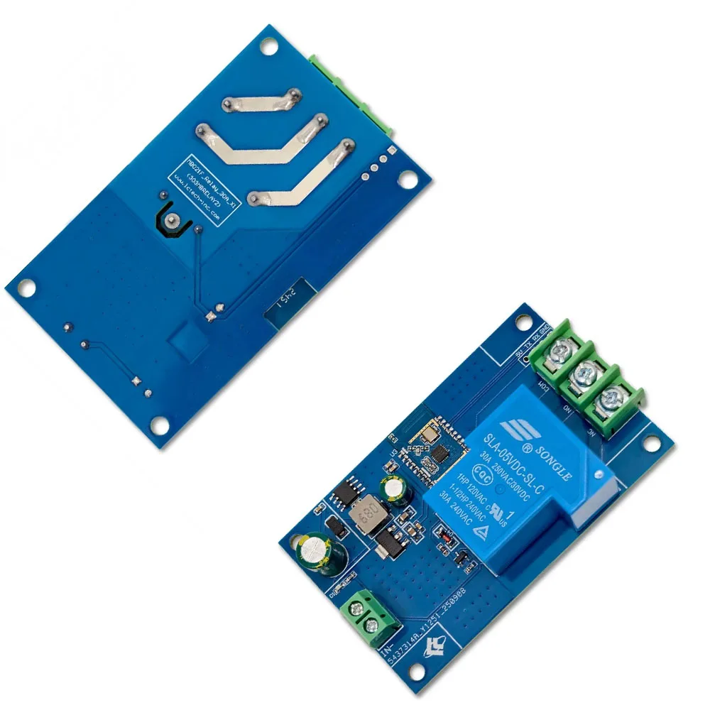 Single-channel 30A Relay Module Sensor Switch Bluetooth-compatible Proximity Switch 5-32V Powered Support UART Serial Port