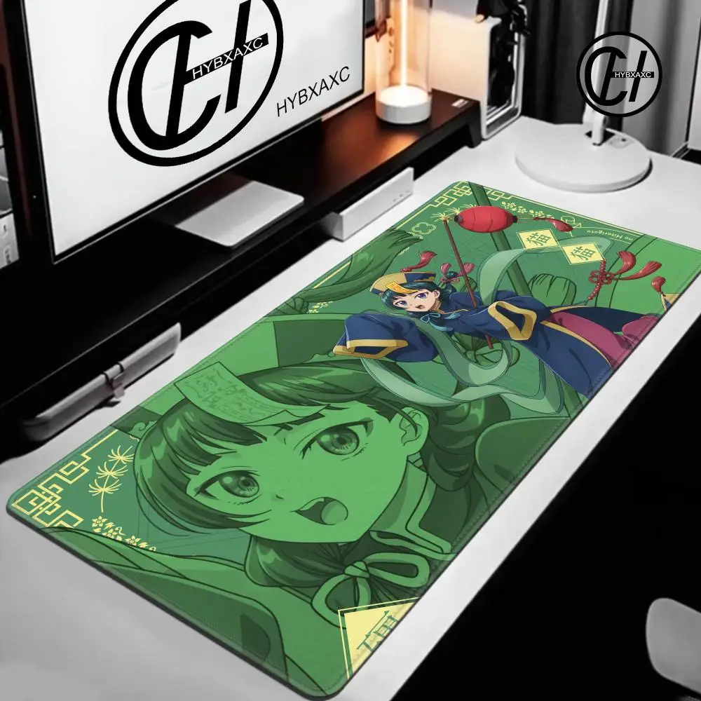 

Computer HD Mousepad The Apothecary Diaries Anime XXL Mouse Mat Gamer Natural Rubber Non-Slip Carpet XXL Desk Mat Pc Accessories