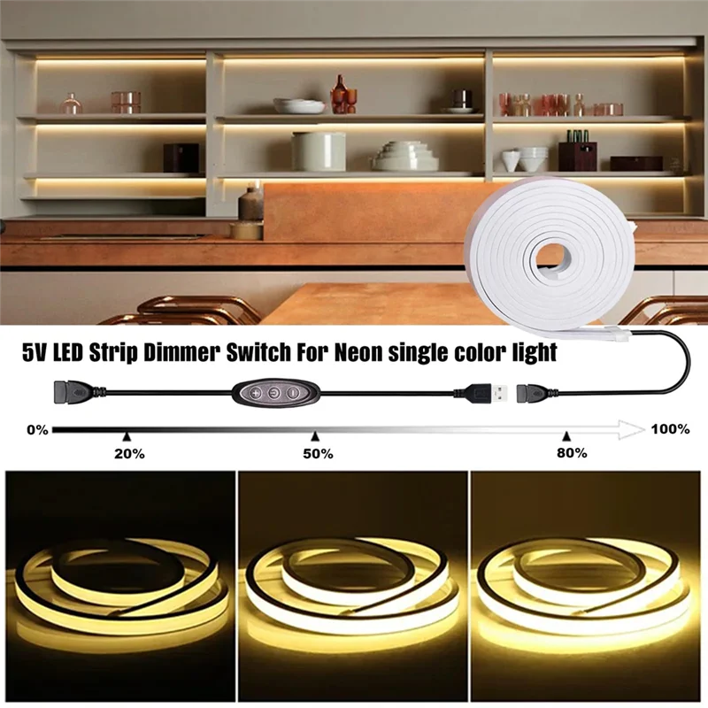 AT13 Dimmer Switches For Led Lights Dimmer Light Switch Led 5V USB LED Dimmer Switch,
